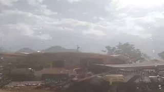 أمطار رعدية غزيرة تضرب طابا ونويبع وجبال جنوب سيناء (صور)