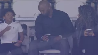 مشهد عائلي لشيكابالا مع أسرته في مباراة مصر والإمارات بكأس العرب