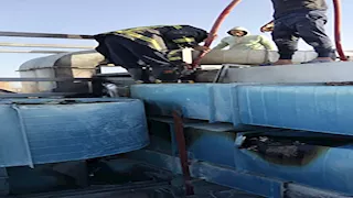 بالصور- اندلاع حريق في مستشفى ديروط بأسيوط 