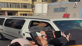 فيديو وصور- لحظة خروج جثمان عروس المنوفية المقتولة على يد زوجها من المشرحة