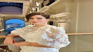 "عروس في الأبيض".. 10 صور لـ إلهام شاهين بإطلالة ساحرة في مهرجان البحر الأحمر