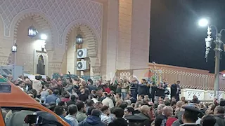 من نادي القضاة لمسجد الفولي.. تشييع جثامين مستشاري المنيا ضحايا الصحراوي (فيديو وصور)