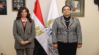 رئيسة "القومي للمرأة" تستقبل الدكتورة منى مراد مؤسسة مؤتمر المديرات التنفيذيات 