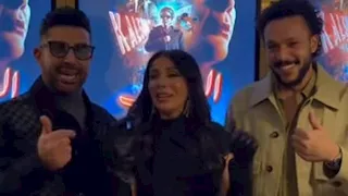 هكذا علق أحمد سعد وويجز على فيلم "الست" عقب العرض الخاص بالرياض