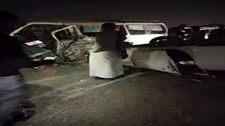 جثة و3 مصابين في تصادم سيارتين أعلى "دائري المعادي"