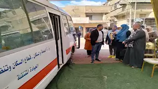 الدقهلية تنظم قافلة طبية متكاملة تعالج الإنسان والحيوان -صور 