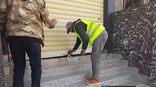 إزالة عدة مخالفات بناء وغلق محال مخالفة بمدينتي بدر والشروق 