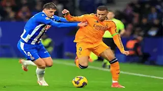 إسبانيول يفوز على ريال مدريد في الدوري الإسباني الممتاز