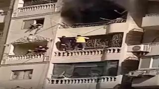 بعد إنقاذ 3 أطفال.. النيابة تنتدب المعمل الجنائي لمعاينة حريق شقة فيصل