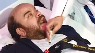 "إيه الكرش واللبس دا " رامز يستقبل نجم مسرح مصر محمد عبد الرحمن رامز في رامز إيلون مصر