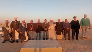 لحظة ترقب سوهاج هلال شهر رمضان فى مرصد جهينة