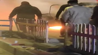 اشتعال النيران في "توك توك" بالمحلة.. ماس كهربائي السبب -صور 