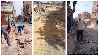 محافظ الإسماعيلية يتابع مشروعات تطوير الطرق ضمن الخطة الاستثمارية 2025 (صور)