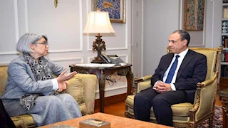 وزير الخارجية يبحث مع مبعوثة الاتحاد الأوروبي جهود تحقيق الاستقرار في القرن الأفريقي