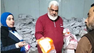 حملة تموين بالشرقية تضبط أطنانًا من الأغذية الفاسدة ومجهولة المصدر