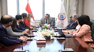 وزير الصحة يبحث مع وفد شركة "ميدترونيك" التعاون في مجال التكنولوجيا والحلول الطبية