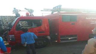 مصرع طفلة في حريق بحظيرة ماشية في بني سويف