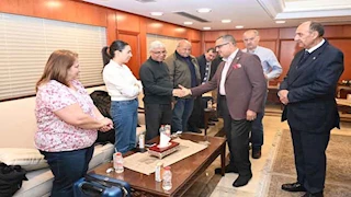 بالصور- وفد من الجمعية البرلمانية الأرثوذكسية في رحلة حج دينية بدير سانت كاترين