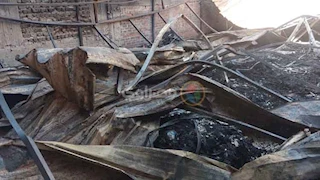 "علينا شيكات بملايين".. المتضررون من حريق سنتر أسيوط: بضاعة العيد أكلتها النار– فيديو وصور