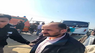 يوم أسود بالمنوفية.. تفاصيل وفاة 4 أشخاص وإصابة 22 آخرين على طريق "طملاي-السادات" -بالصور