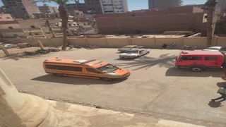 السيطرة على حريق داخل بدروم محكمة منفلوط الجزئية بأسيوط -صور