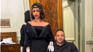 أسماء أبو اليزيد تنشر صورة مع زوجها في كواليس مسلسل "النص".. وهذا ما قالته