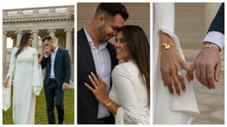 سامية آدم لاعبة منتخب مصر تحتفل بزفافها (صور)