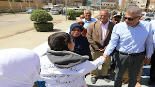 "جميلة يا إدفو".. مبادرة لتزيين وتجميل ونظافة المناطق الحيوية بالمدينة في أسوان - صور