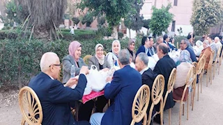 رئيس جامعة بنها يشارك حفل إفطار كليتي الزراعة والطب البيطري بمشتهر - صور