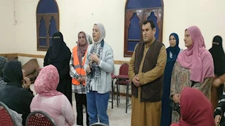 "طرق الأبواب" تواصل دعم الأسر الأكثر احتياجًا بالإسماعيلية خلال رمضان - صور