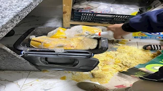 ضبط 120 كجم منتجات أجبان ولانشون منتهية الصلاحية بالقليوبية - صور