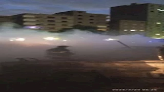 حريق داخل جراج سيارات بشارع مستشفى الهرم