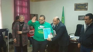 مديرية العمل بالإسماعيلية تسلم 10 عقود عمل لذوي الهمم 