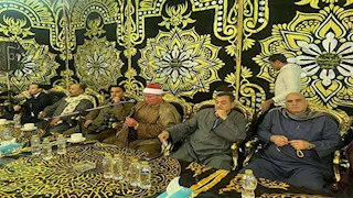 إنهاء خصومة ثأرية بين عائلتي نصار وهاشم بالقليوبية