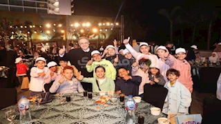 الوزير العرابى والمسلماني وسفراء بحفل إفطار سفارة قطر يوم اليتيم العربي للأطفال (صور)