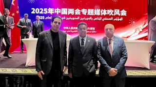 حزب الوعي يشارك سفارة الصين مؤتمرها الصحفي بشأن الدورتين السنويتين للبرلمان الصيني