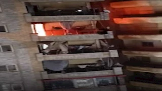   4 مصابين بحروق واختناق في حريق شقة بفيصل