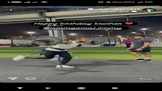 ستوري نجوم كرة القدم.. عبد المنعم وحمدى فتحى.. بنزيما في الجيم.. ونيمار في تدريبات سانتوس