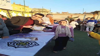 تكريم 200 طفل من حفظة القرآن الكريم بقرية بحر البقر في الشرقية -صور