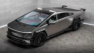 مانسوري تمنح تسلا سايبر تراك الكهربائية تعديلات جنونية