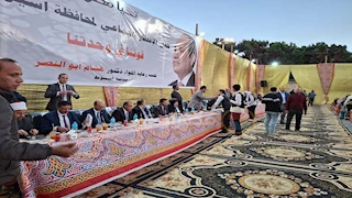 بالصور.. وزيرا الخارجية والشباب يشاركان في حفل إفطار محافظة أسيوط