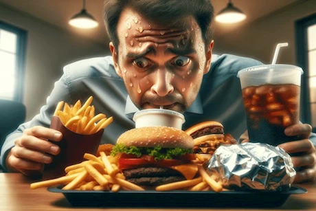احذر- التعرق أثناء الأكل علامة على هذه الأمراض