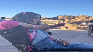 10 صور.. دنيا سمير غانم تنشر صورا من كواليس مسلسل "عايشة الدور"