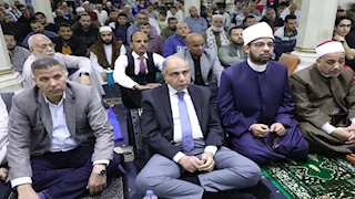 محافظ المنيا يشهد احتفالية الأوقاف بليلة القدر - صور