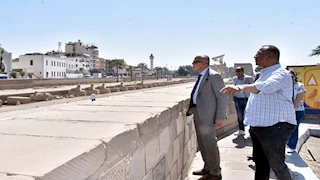 إزالة الحشائش والمخلفات.. حملة لنظافة مسار طريق الكباش في الأقصر