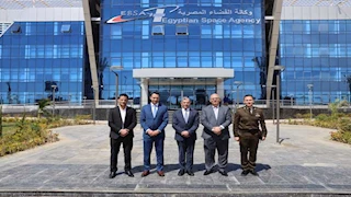  مدير عام المركز الجغرافي الملكي الأردني يزور وكالة الفضاء المصرية لبحث سبل التعاون