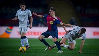 برشلونة يقسو على أوساسونا بثلاثية في الدوري الإسباني