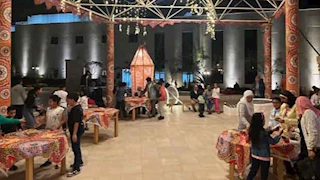 فوازير المسحراتي وفقرات تراثية.. متحف شرم الشيخ يختتم الخيمة الرمضانية بأمسية "تم البدر بدري"