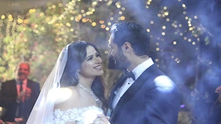 ياسمين عبدالعزيز تنشر صورًا بفستان الفرح وتعلق: "تصبيرة عشان لو محصلش نصيب"