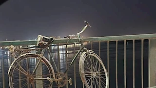 ترك دراجته أعلى الكوبري.. شخص يلقي بنفسه في مياه النيل ببني سويف